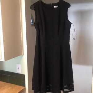 Black cocktail dress